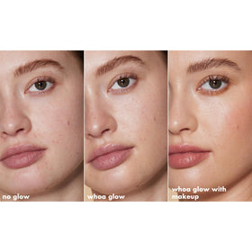 e.l.f. Suntouchable texture swirl demonstrating lightweight, non‑greasy hydration