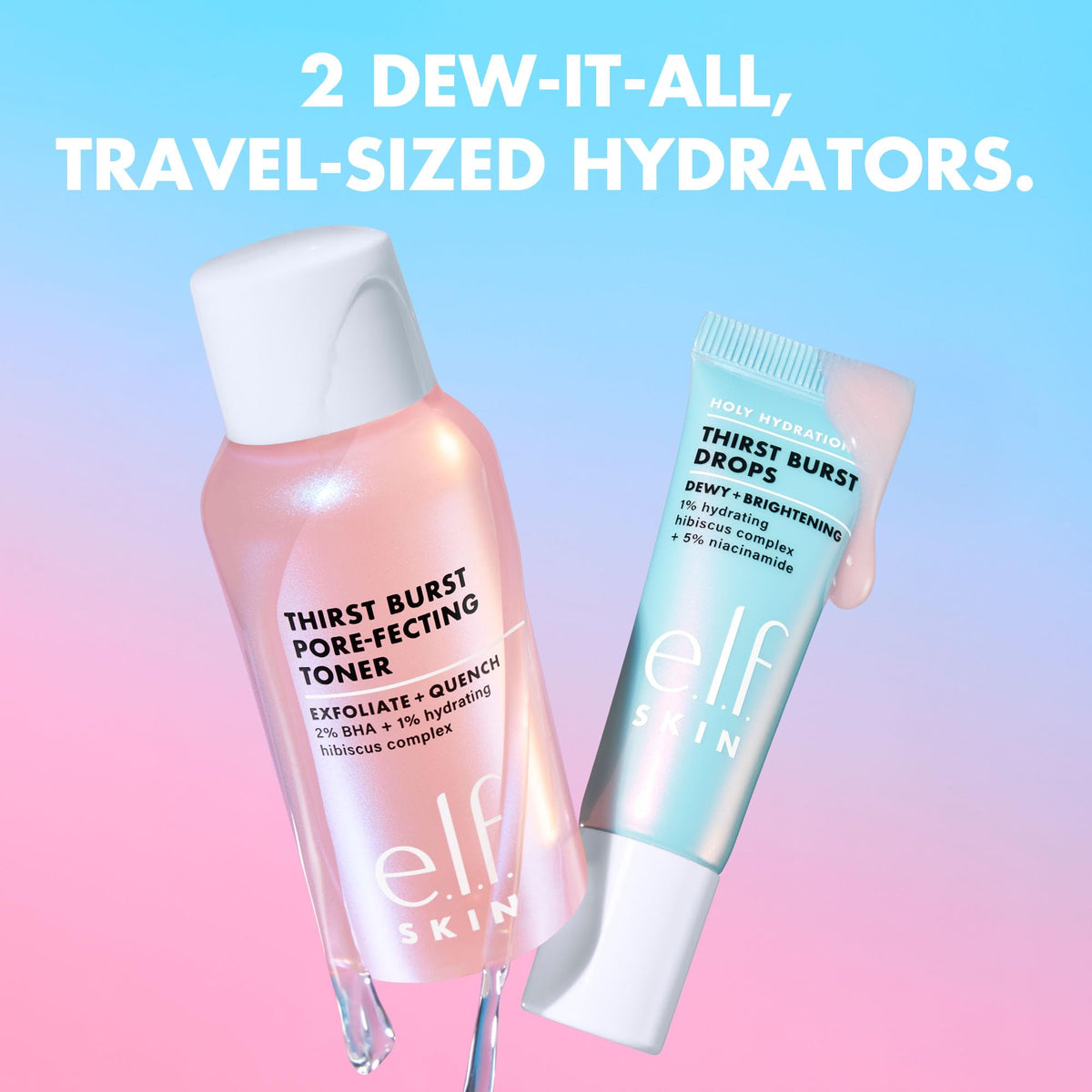 e.l.f. hydrating drops pipette dispensing serum for instant moisture boost
