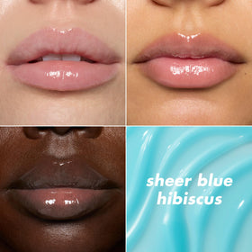 e.l.f. open lip treatment stick texture close-up demonstrating smooth, cushiony finish