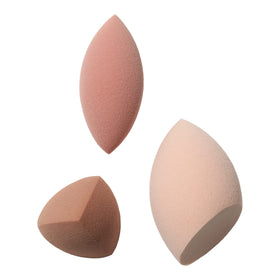 e.l.f. Total Face Sponge close-up texture displaying soft foam for smooth blending