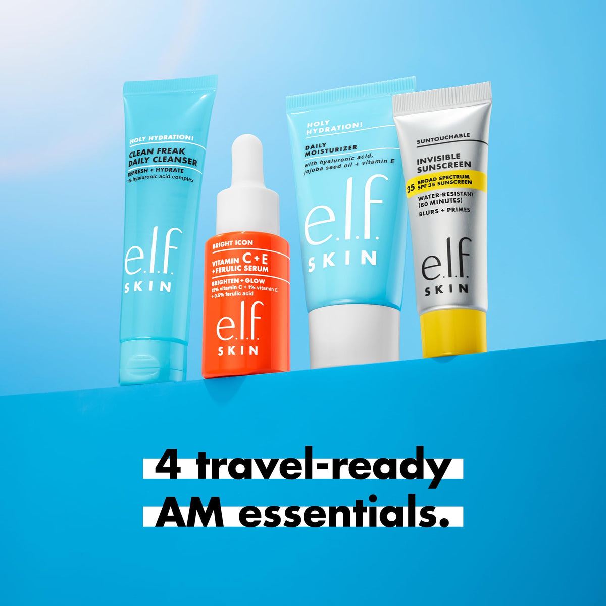 e.l.f. cleanser close-up showing foam texture and gentle cleanse benefit