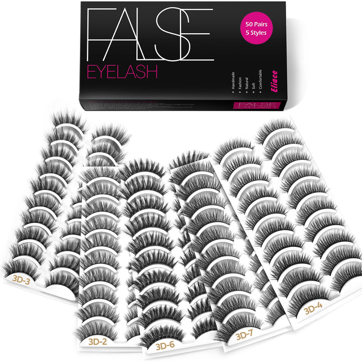 Eliace front packaging showing 50-pair set and elegant box benefit gifting