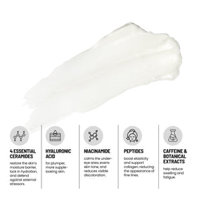 Eliré jar open with 15ml scale showing compact travel-friendly benefit