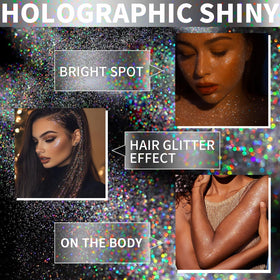 Elitles Made spray in use on hair demonstrating quick-dry shimmer for styling