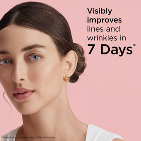 Elizabeth Arden capsules in hand showing size and single-use dosing benefit