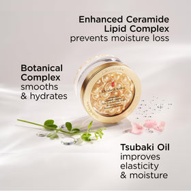 Elizabeth Arden capsules lined up on surface emphasizing daily dosing simplicity