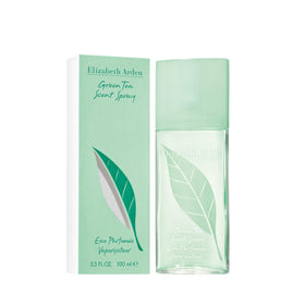Elizabeth Arden bottle front view showing fresh green tea packaging and bright citrus appeal