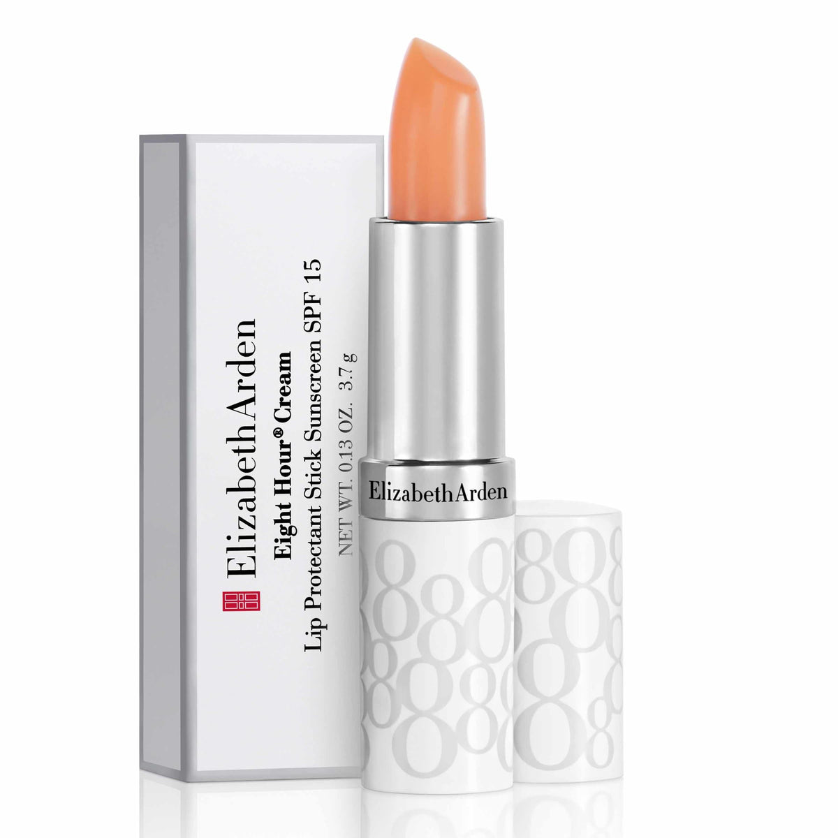 Elizabeth Arden lip protectant stick front packaging showing compact tube and brand