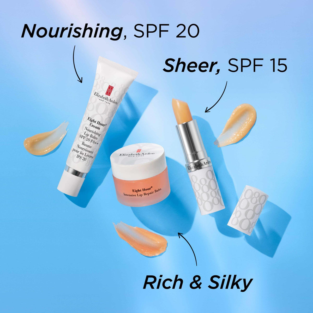 Elizabeth Arden lip stick ingredients and usage label showing directions and benefits