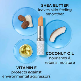 Elizabeth Arden lip stick on wooden table product lifestyle suggesting everyday use