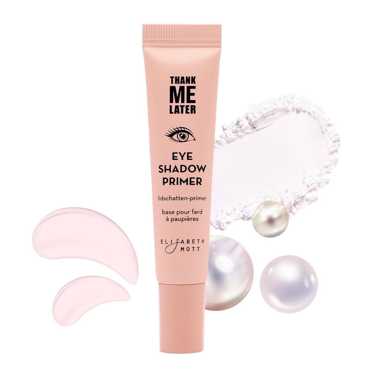Elizabeth Mott front packaging showing 10g tube and brand clarity benefit