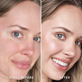 Elizabeth Mott label close-up showing key ingredients like hyaluronic acid benefit