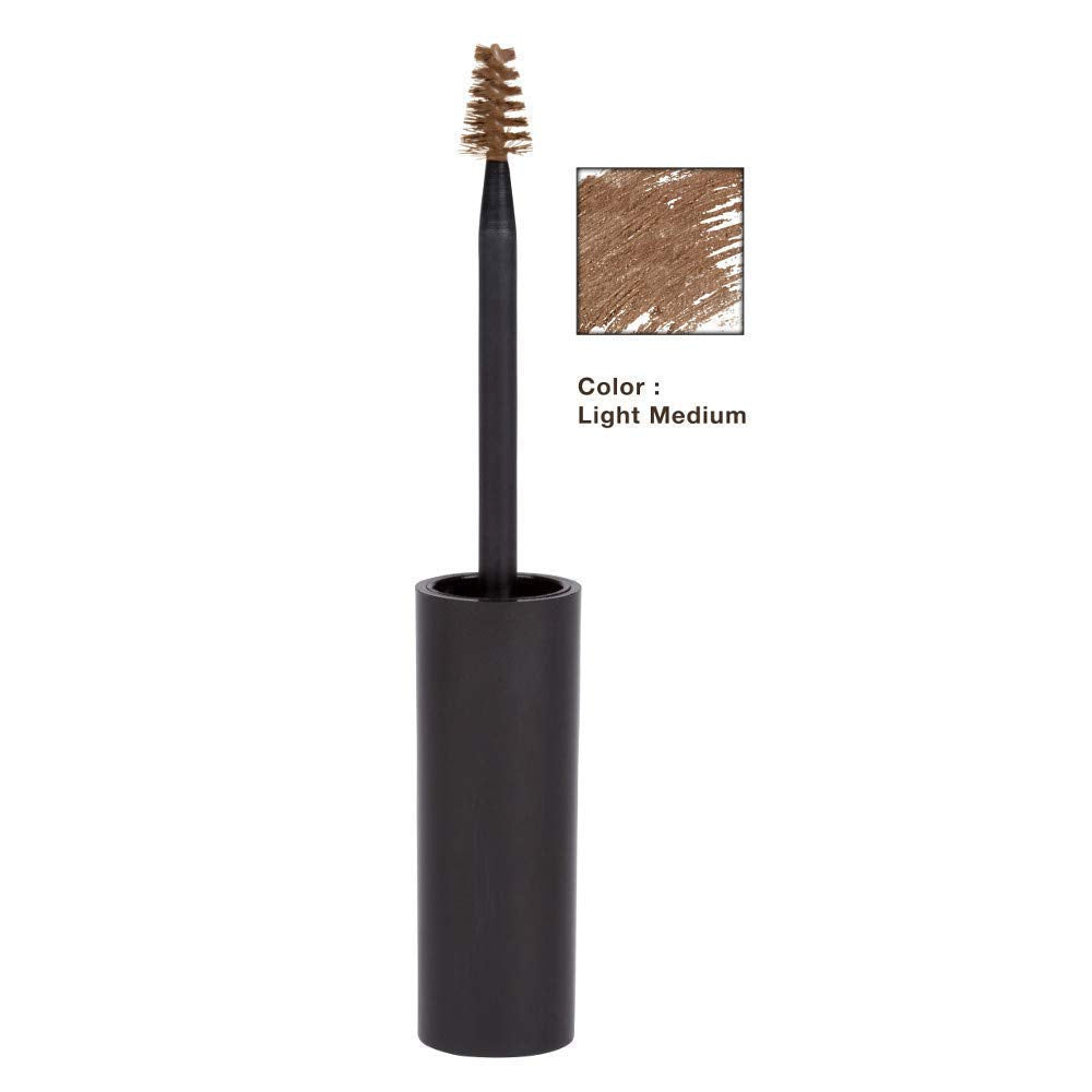 Elizabeth Mott open wand with tapered triangle brush demonstrating precise application benefit