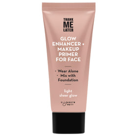 Elizabeth Mott texture close-up showing creamy illuminating formula for hydrated glow