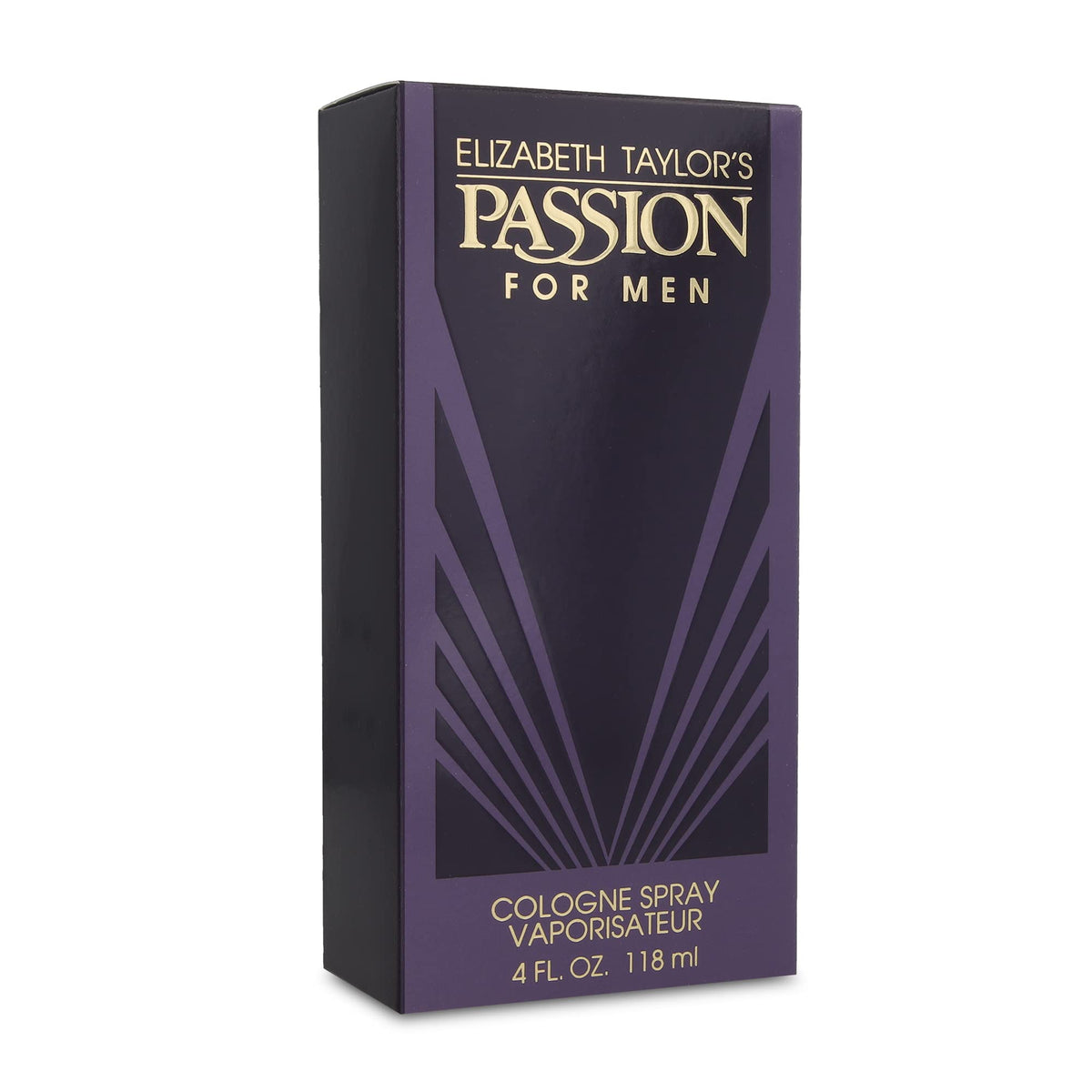 Elizabeth Taylor Passion close-up label detail highlighting classic fragrance identity