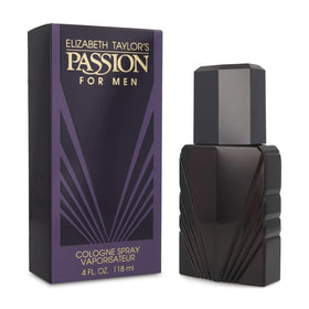 Elizabeth Taylor Passion front packaging showing bottle and cap for confident scent