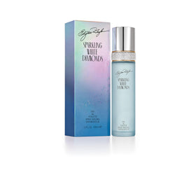 Elizabeth Taylor bottle front view showing elegant floral EDT design and wearable appeal