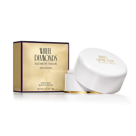 Elizabeth Taylor puff pressing powder showing soft texture and easy application benefits