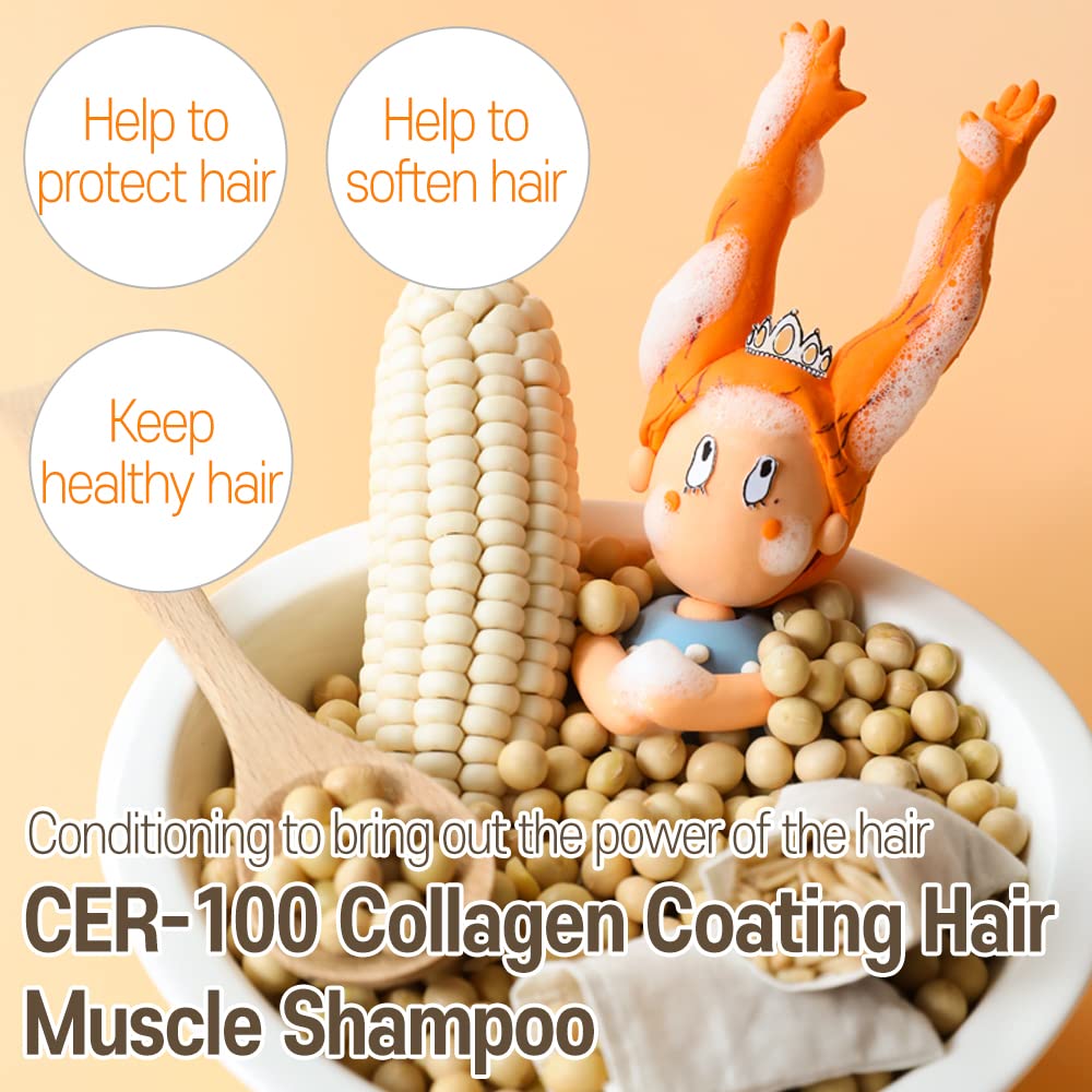 Elizavecca collagen and ceramide visual representing strengthening benefits