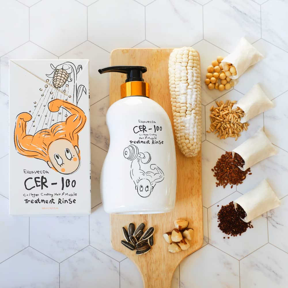 Elizavecca ingredient label detail highlighting collagen content and key actives