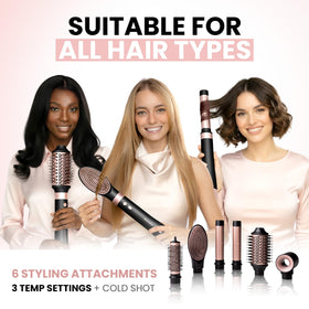 ELLA BELLA brush head texture close-up illustrating bristle design for gentle detangling benefit