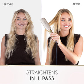 ELLA BELLA digital display temperature control for precise styling accuracy