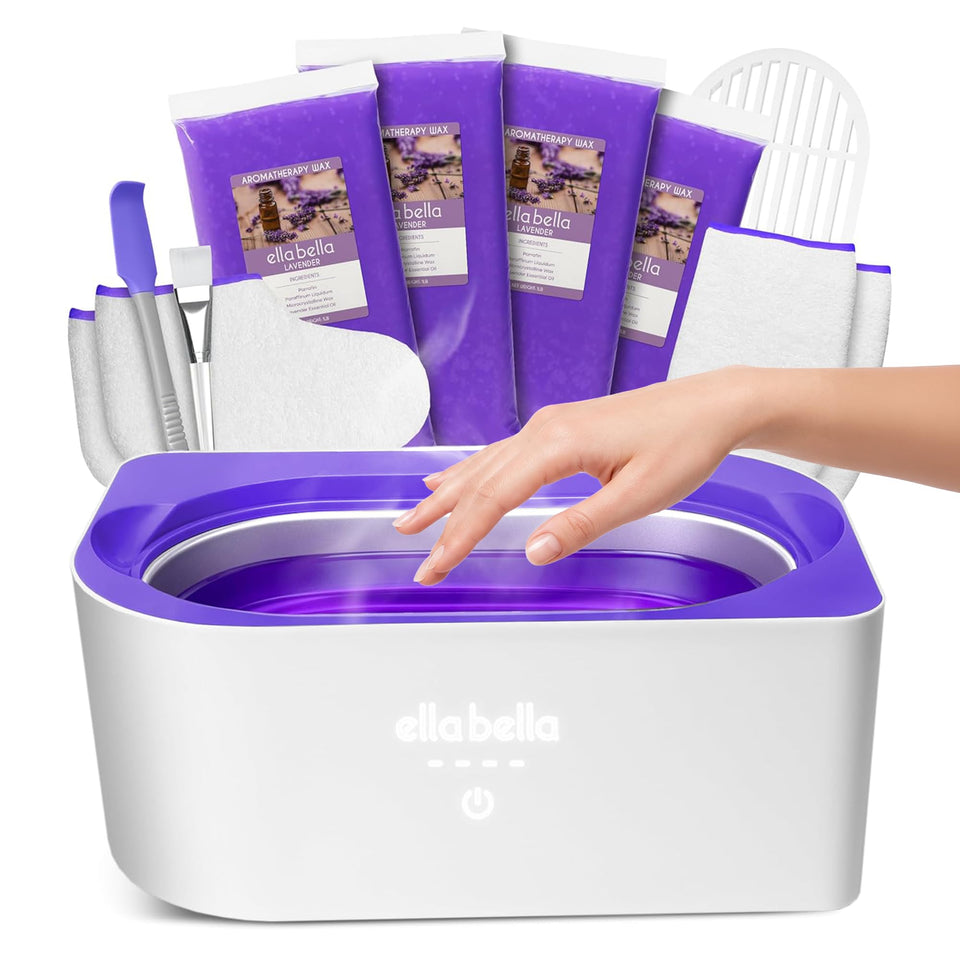 ELLA BELLA front view of warmer showing controls and compact design
