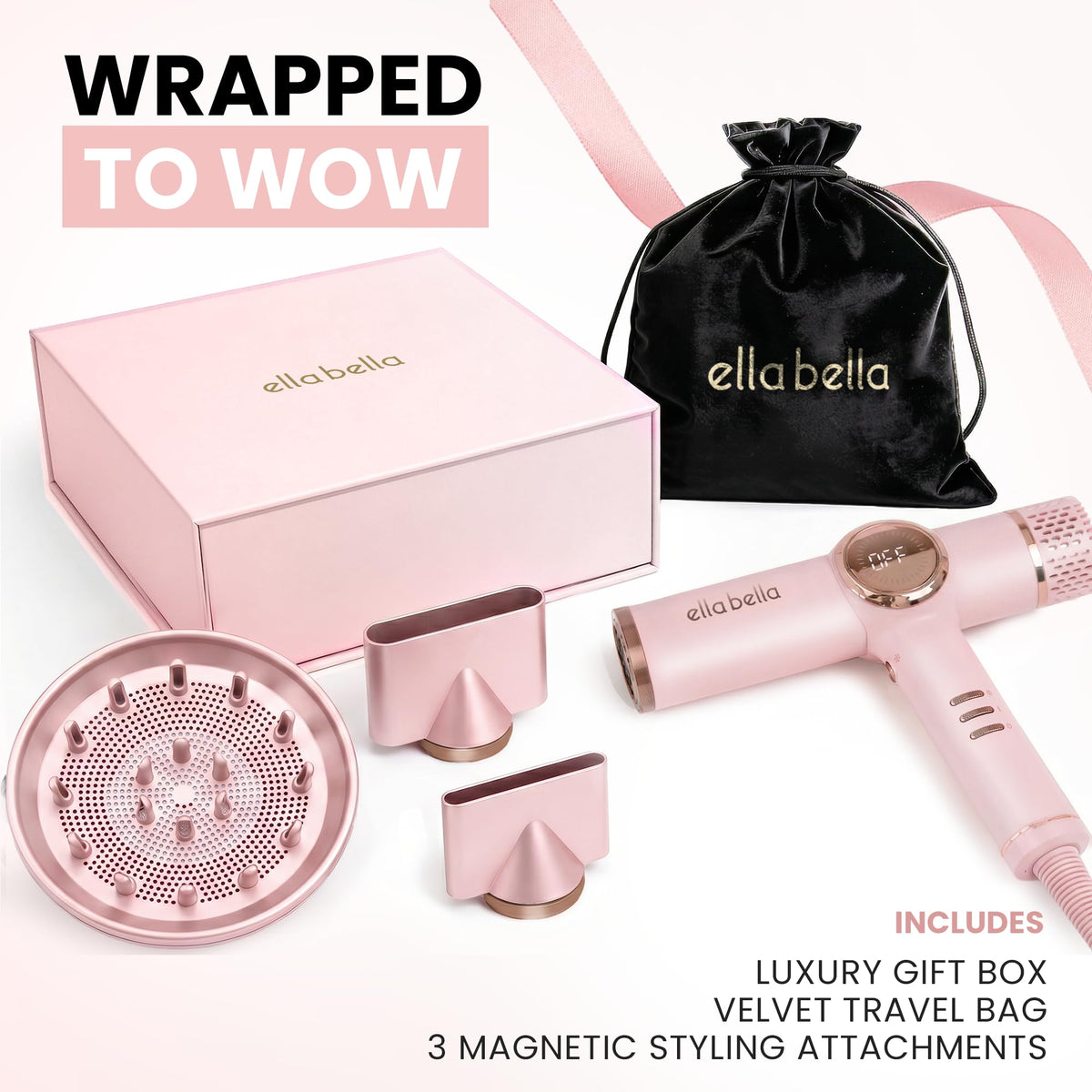 ELLA BELLA held in hand demonstrating scale and ergonomic comfort