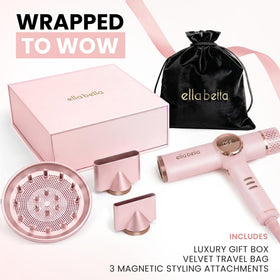 ELLA BELLA held in hand demonstrating scale and ergonomic comfort