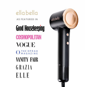 ELLA BELLA nozzle and diffuser accessories for targeted styling benefit