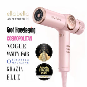 ELLA BELLA magnetic nozzle close-up showing quick swap convenience