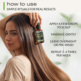 Ella & Eden bottle beside silk pillowcase lifestyle image promoting overnight ritual