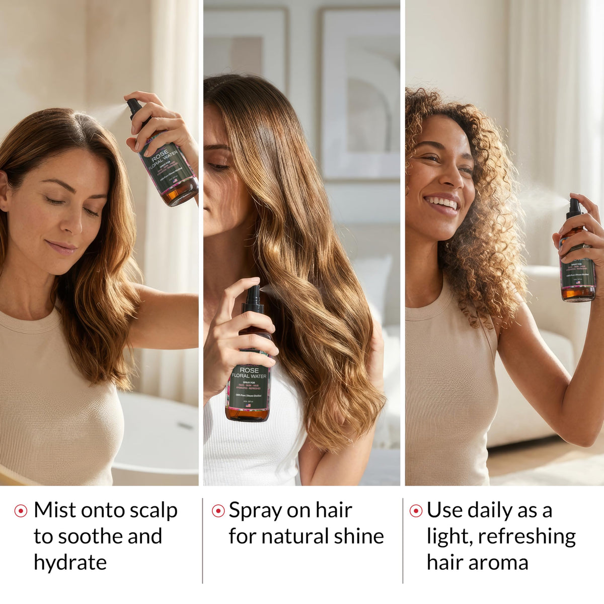 Ella & Eden bottle in a bathroom setting illustrating daily ritual and calm benefit