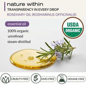 Ella & Eden dropper close-up dispensing oil into palm for precise, mess-free application