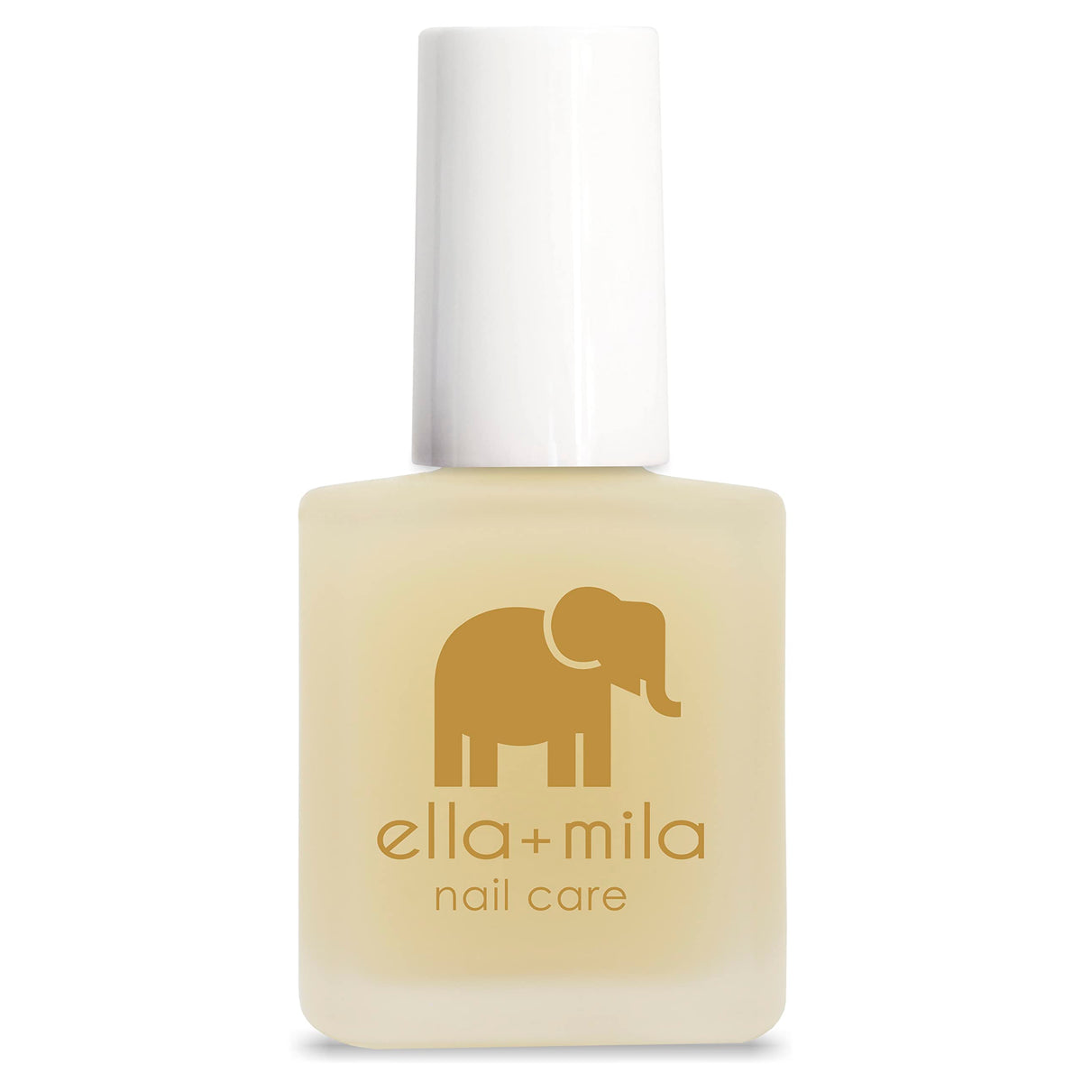 ella+mila bottle with ingredient card emphasizing 17-free formulation benefits