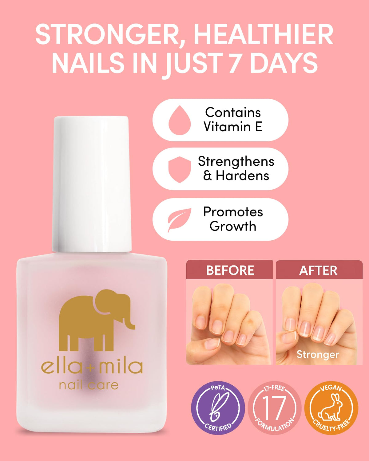 ella+mila brush and cap close-up for precise application and control