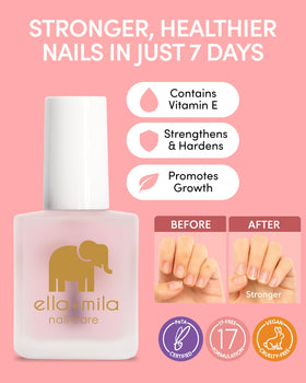 ella+mila brush and cap close-up for precise application and control