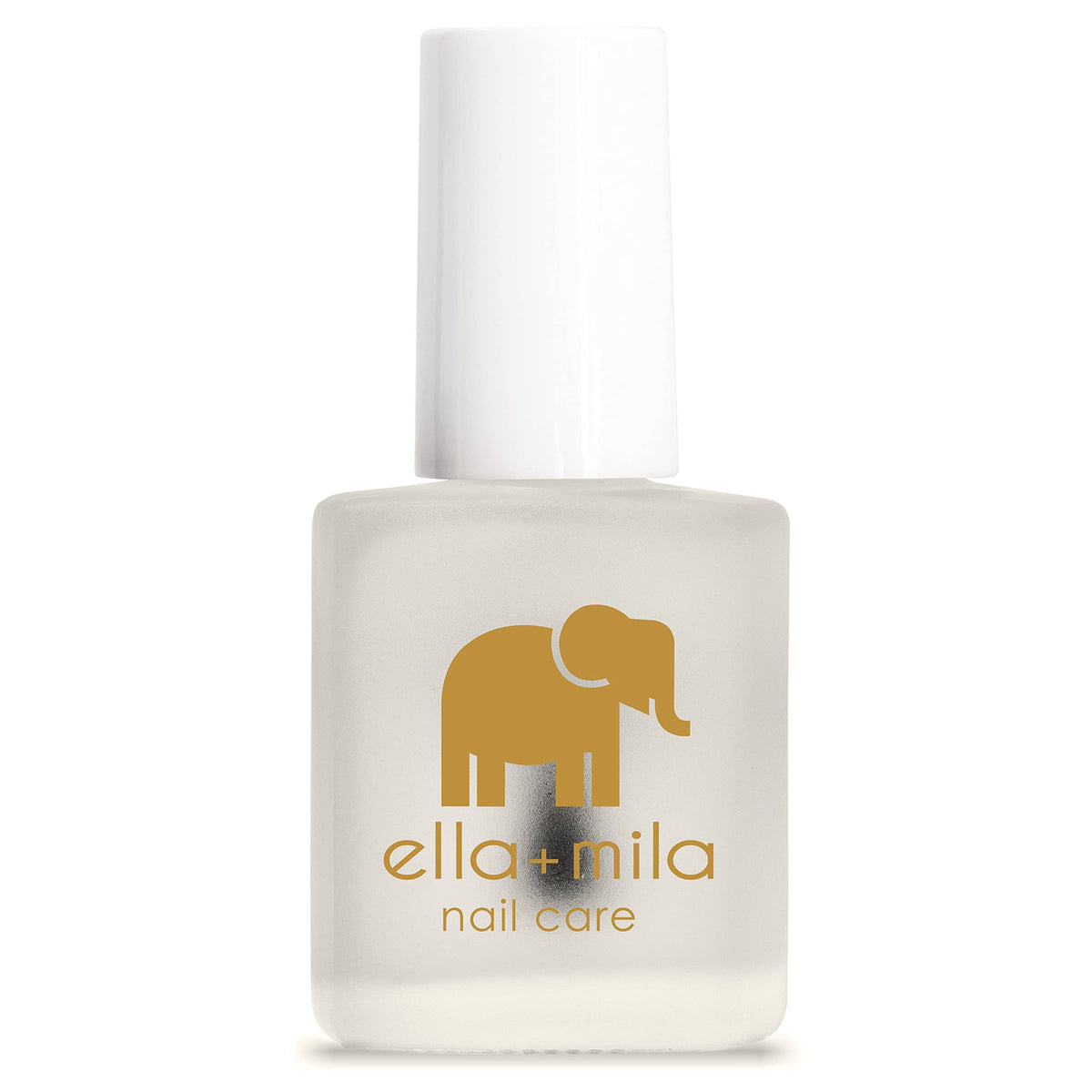 ella+mila ingredient label close-up, emphasizing vegan non-toxic benefit