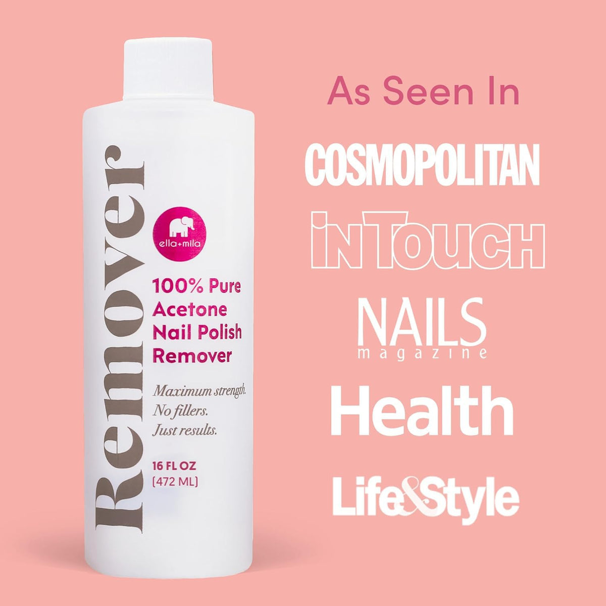 ella+mila soak-off wraps on nails demonstrating efficient removal