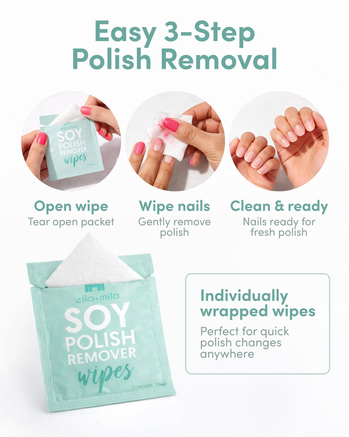 ella+mila wipe texture close-up highlighting lint-free surface