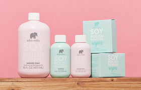 ella+mila ingredients label showing made in USA quality and safe formula
