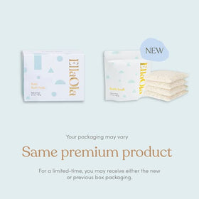 ELLAOLA baby bath lifestyle image showing calm bath time and comfort