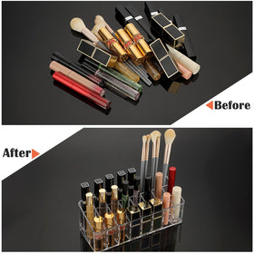 ELLDOO displaying lipsticks and glosses to keep cosmetics organized and visible