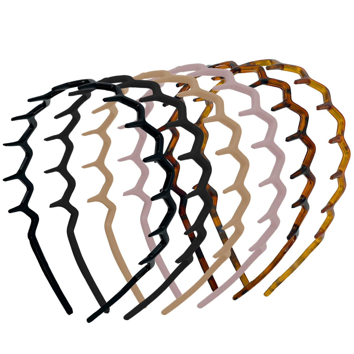 ELLOPH retro 90s headband styling on model for brunch or festival-ready look
