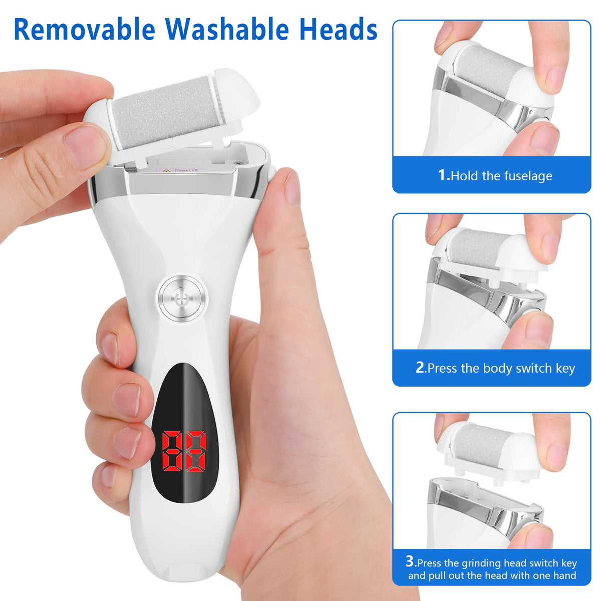 Elmchee rinsed under tap demonstrating waterproof cleaning convenience