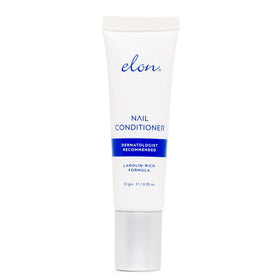 Elon front packaging tube showing compact travel-friendly design and professional look