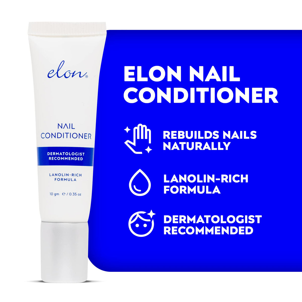Elon lanolin cream texture close-up illustrating thick formula for deep conditioning