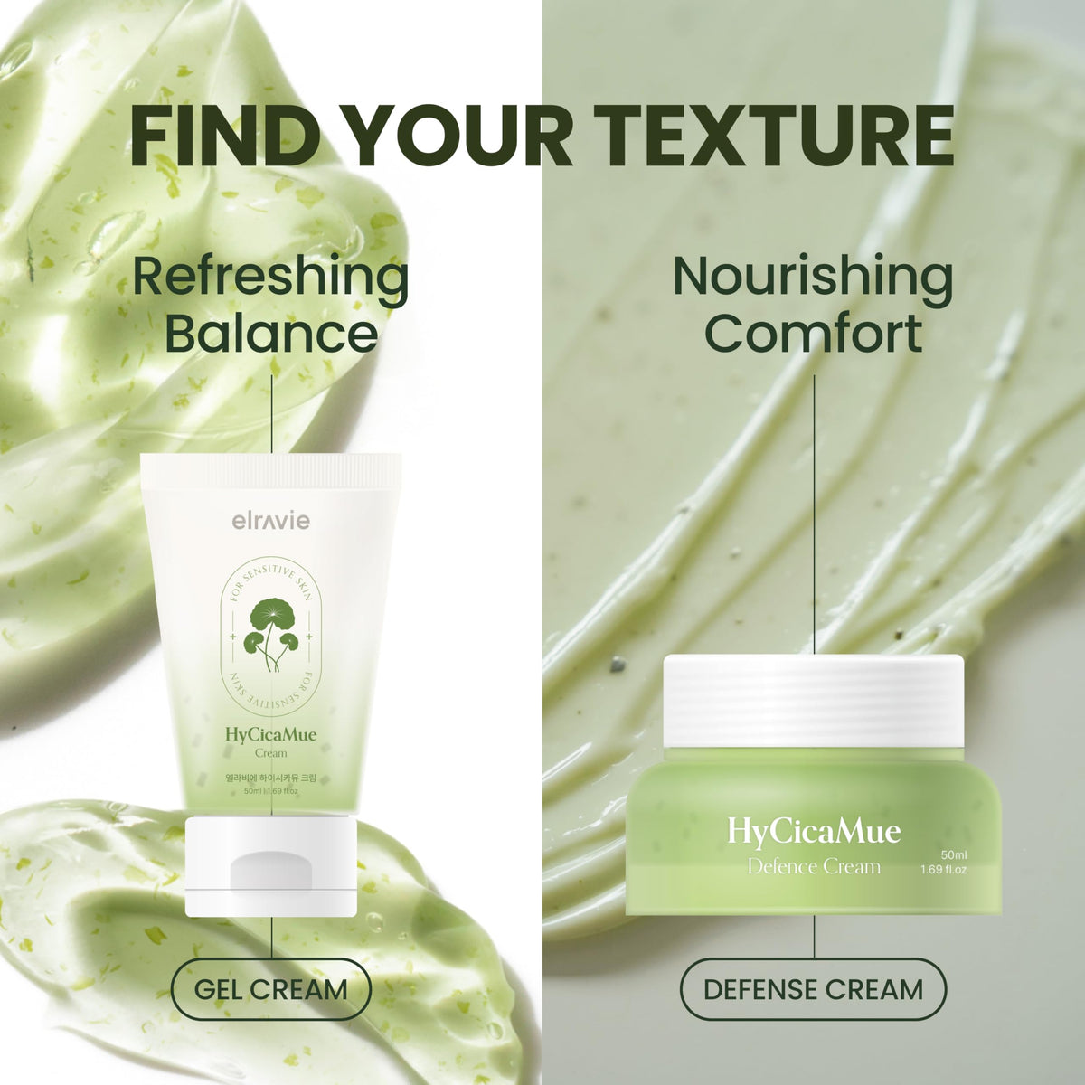 elravie travel size beside coin for scale, showing portable skincare convenience benefit