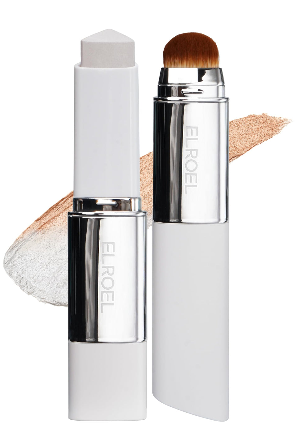 ELROEL front packaging of Blanc Cover Stick showing product branding and dual-ended design
