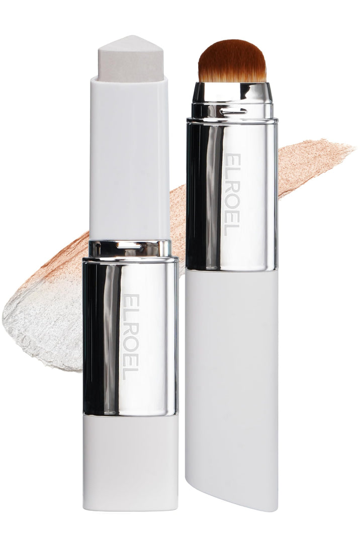 ELROEL front packaging of Blanc Cover Stick V showing compact design and shade